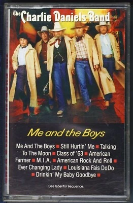 The Charlie Daniels Band - Me And The Boys - MC Cassette [MC-10] Made in USA - Image 1 of 4