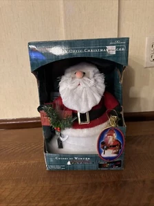 Vintage Trendmasters Multicolor Light Up Fiber Optic Christmas Santa EUC - Picture 1 of 7