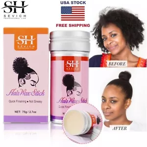 Hair Wax Stick 2.7oz 75g Cream Fluffy Hair Shipping From USA - Picture 1 of 6