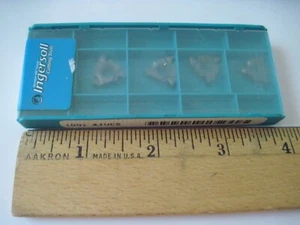 (Qty 5) Ingersoll 16ERM AG60 TT9030 Carbide Laydown Threading Inserts 5920013 - Picture 1 of 3