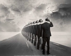 FANTASY ART PRINT Get In Line Tommy Ingberg - Picture 1 of 1