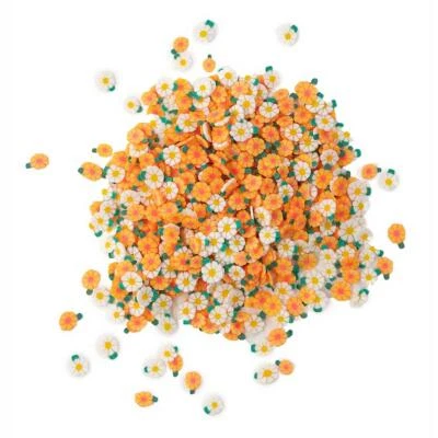 Buttons Galore Sprinkletz Embellishments ~ SPRING DAISIES ~ NK163 ~ Shaker Card - Image 1 of 2