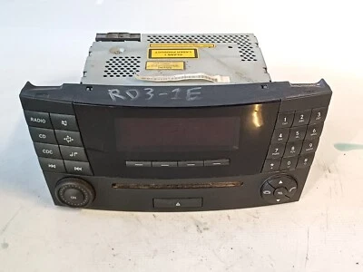 RD3-1E* Mercedes Clase E W211 Reproductor CD Radio A2118209789 2118209789 - Imagen 1 de 4