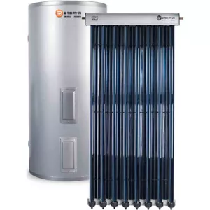 315LT 20 Tube Evacuated Tube Solar Hot Water | Stainless Steel Electric Boost - Picture 1 of 5