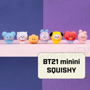 BT21 Personaje Minini Figura Blanda Juguete Oficial K-POP Artículos Auténticos - Imagen 1 de 10