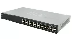 NEW Cisco SF500-24-K9 24-Port 10/100 Managed Stackable Switch - Picture 1 of 1