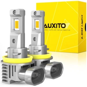 CSP H11 H8 H9 LED Headlight Fog Light Bulbs Kit High Low 3000K YELLOW GOLEDEN EX - Picture 1 of 14