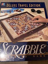 SCRABBLE Deluxe Travel Edition Folding Board Game
