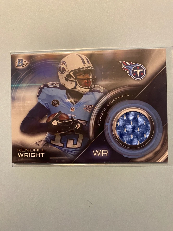 A36,591 - 2015 Bowman Relics #BRKW Kendall Wright Jersey - Image 1 of 1