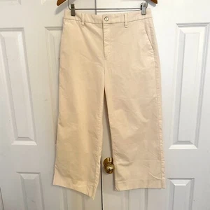 Pantalones cortos de pana Banana Republic talla 6 crema - Imagen 1 de 10