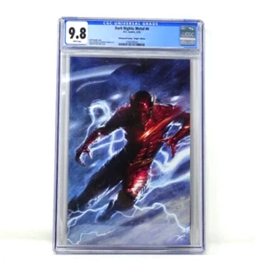 DARK NIGHTS METAL 4 CGC 9.8 ANTIPROIETTILE VERGINE DELL'OTTO FLASH - Foto 1 di 3
