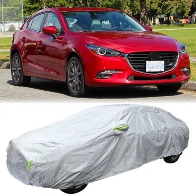 For Mazda 2 3 6 Sedan Full Car Cover Waterproof Sun Snow Rain Resistant Outdoor - Изображение 1 из 4