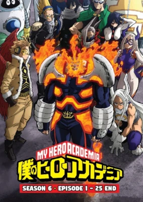 DVD My Hero Academia Season 6 Eps 1-25 END English Dubbed All Region FREESHIP - Image 1 of 4