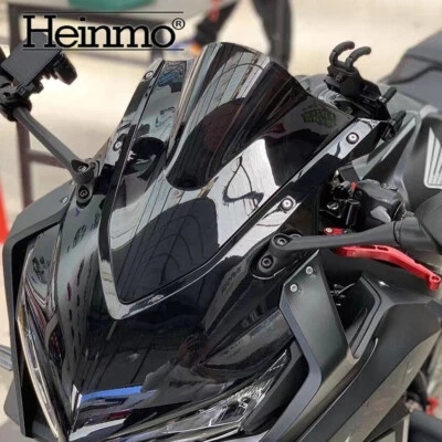 Black Double Bubble Windscreens For CBR650R 2019 - 2025 Windshields , Plastic - image 1 of 3