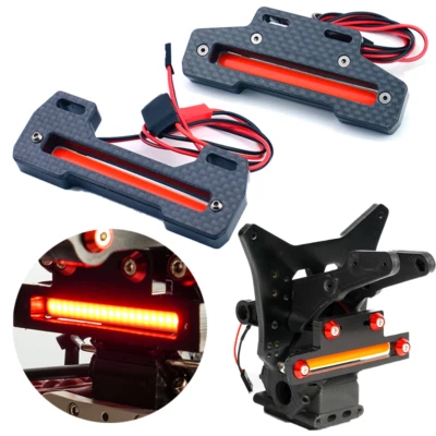 LED 7.4V Taillight Brake Lamp for 1/8 ARRMA TYPHON TLR KRATON NOTORIOUS EXB Car - Image 1 of 4