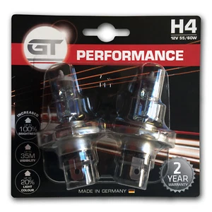 Bombillas de repuesto para faros de coche GT Performance H4 (dobles) 19249042B - Imagen 1 de 1