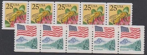 USA - 1988 - SC 2280-81 - NH - 5er Streifen - Bild 1 von 1