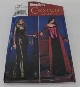 Simplicity Pattern 9255 Costume Collection Size RR 14-20 Uncut Women's Dresses - Picture 1 of 5