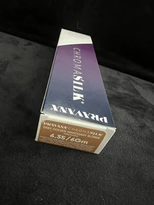 New Pravana ChromaSilk Permanent Hair Color 6.35 6Gm Dark Golden Mahogany 3oz - Picture 1 of 3