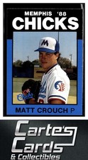 Matt Crouch 1988 Best Memphis Chicks #8  Kansas City Royals