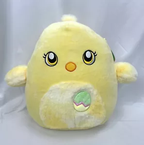 Neu Squishmallows Aimee 12 Zoll gelbe Ente Ostern Plüsch pelziger Bauch Stofftier - Bild 1 von 3