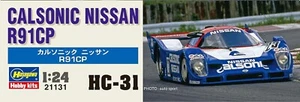 Hasegawa 1/24 Historic Car Series Calsonic Nissan R91CP Plastic Model HC31 JAPAN - Picture 1 of 11
