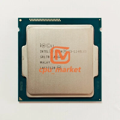 Intel Xeon E3-1240L v3 SR1T8 2.0GHz 4 Cores 25W LGA1150 CPU Processor - Image 1 of 2