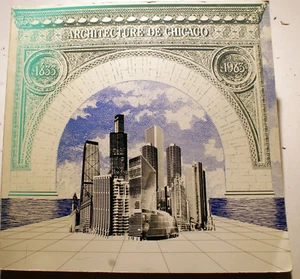 CHICAGO/ARCHITEKTUR VON../1833-1983/F.EDELMANN-A.GLIBOTA/MUSEE SEITA/LLOYD RIGHT - Bild 1 von 5
