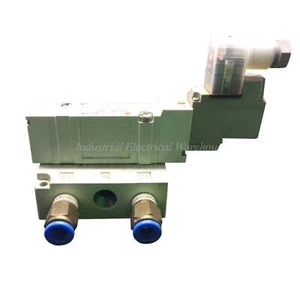 Válvula de control neumática y base de solenoide/piloto SMC 5/2 24VDC SY7140-5DZ - Imagen 1 de 6