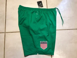 Rare NWT NIKE USA National Team Centennial GREEN Soccer Shorts Men's XL - Picture 1 of 10