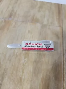 Vintage Schick Injector Razor Blade Holder Krona stainless - Picture 1 of 4