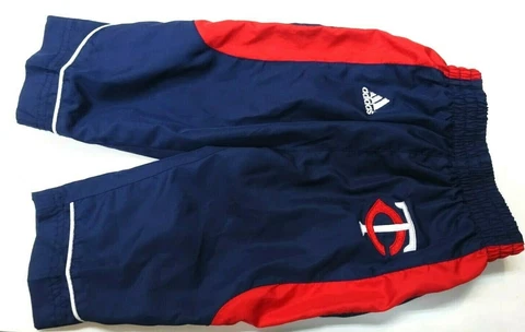 Vintage Adidas Minnesota Twins Sweat Pants 6-9 Mos w/Logo-Excellent Cover