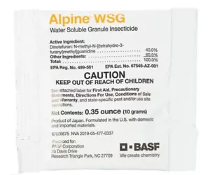 10 Gram Packet Alpine WSG Water Soluble Granule Insecticide Kill Ant roach etc - Picture 1 of 1