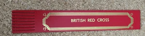 ➔ BRITISH RED CROSS ➔ LESEZEICHEN ➔ Leder *aus Sammlung* 229 - Picture 1 of 1