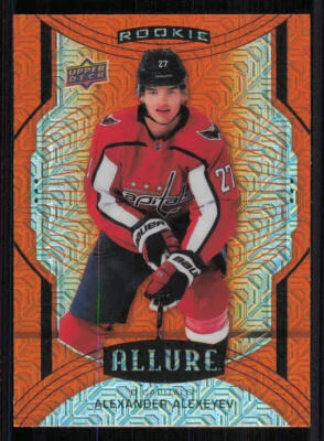 2020-21 Upper Deck Allure Orange Slice #146 Alexander Alexeyev SP - Image 1 of 2