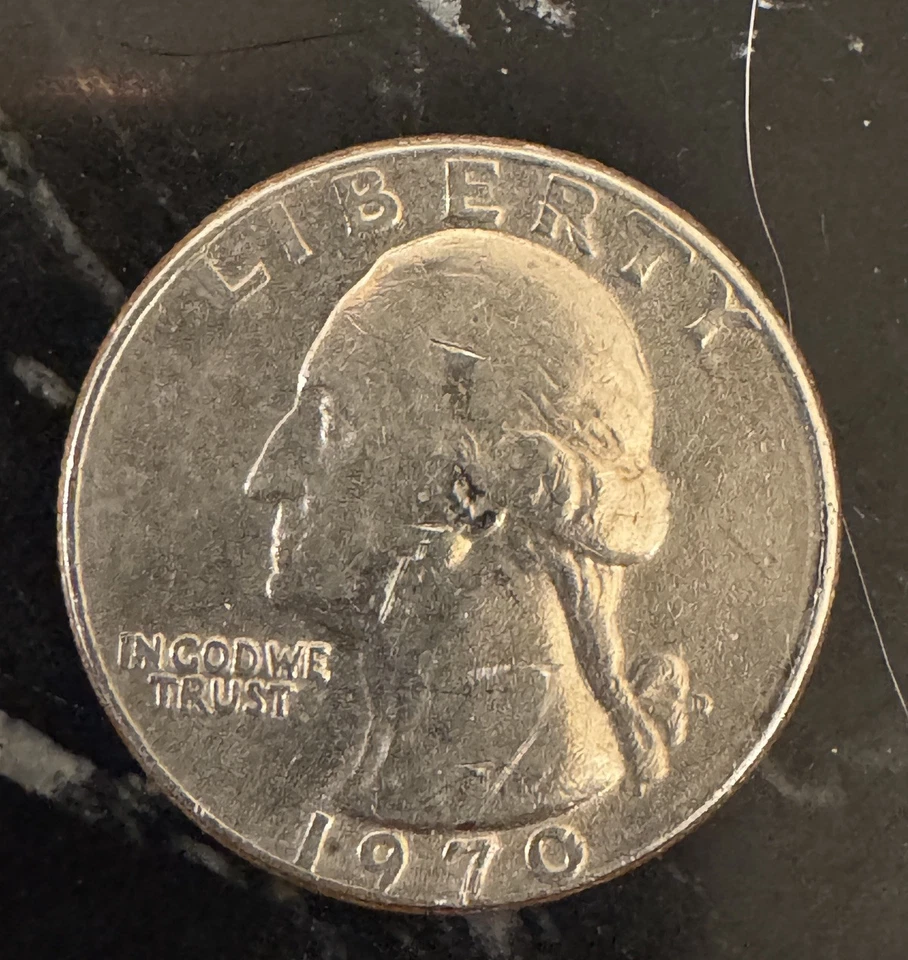 1970 D Washington Quarter - Image 1 of 2