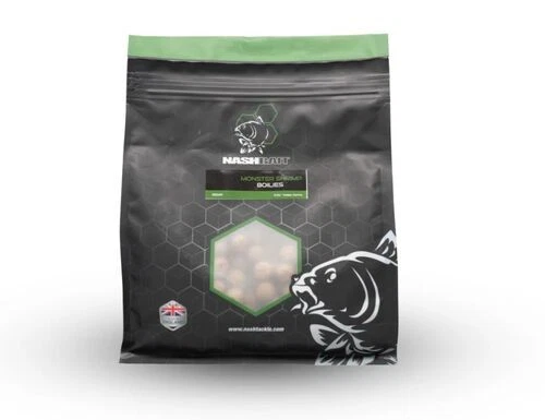 Nash Monster Shrimp Boilies 1kg Köder Karpfenköder Boilie Grundköder - Bild 1 von 1