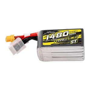 Tattu R-Line Version 6.0 1480mAh 160C 6S 22.2V ST Lipo Battery With XT60 Plug US - Picture 1 of 5