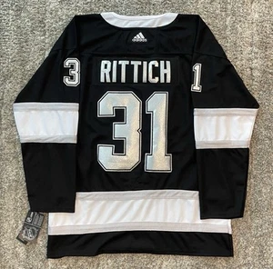 David Rittich Los Angeles Kings Jersey Size 54 Mens Replica In Hand - Picture 1 of 2