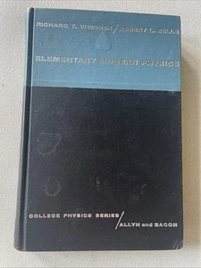 Elementary Modern Physics Weidner Sells Vintage 1960 Honeywell Brown Hardcover - Bild 1 von 7