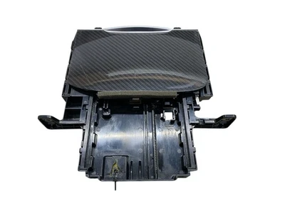 2017 ALFA ROMEO GIULIA CENTER CONSOLE CUP HOLDER W/ SLIDING STORAGE LID OEM - Imagem 1 de 4