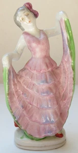 Vintage "Spanish Dancer" Flamenco Fine Porcelain Figurine Occupied Japan - Picture 1 of 6