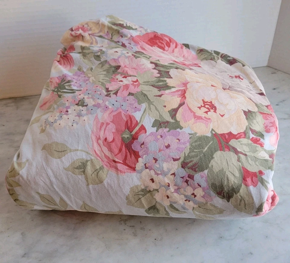 Vintage Ralph Lauren Stone Harbor Queen Fitted Sheet-Cotton Sateen  - Image 1 of 4