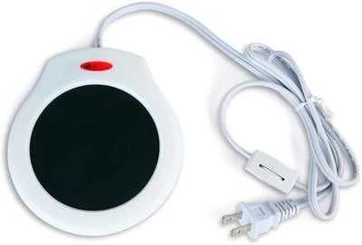 Calentador de taza eléctrico de escritorio para el hogar y la oficina-café/té/cacao/velas perfumadas para sopa Gi Foto 1 de 4