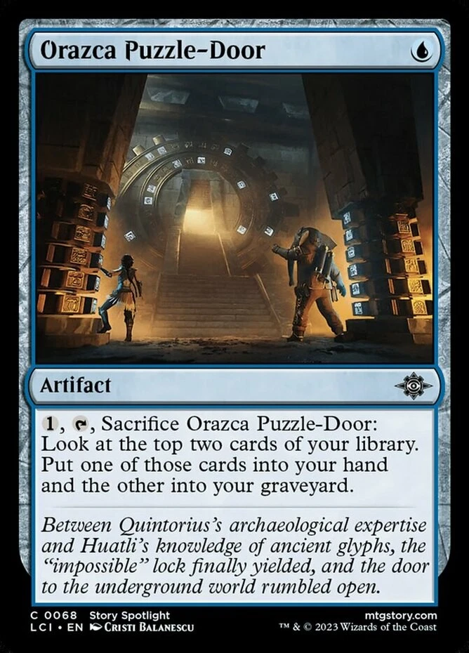 x1 Orazca Puzzle-Door - Lost Caverns of Ixalan - NM - MTG - Image 1 of 1