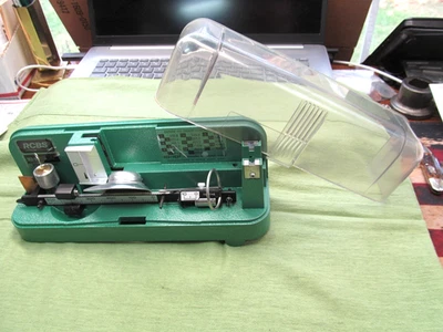 Escala de polvo RCBS 10-10 vintage - súper buen estado - falta bandeja de polvo dorado Foto 1 de 4