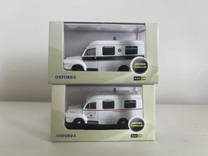 A124: Veicoli per ambulanza Oxford pressofusi 1:76. Dublino e Bedford. - Foto 1 di 8