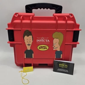 Invicta Beavis And Butt-head Limited Edition Red 3 Slot Dive Case - Bild 1 von 10