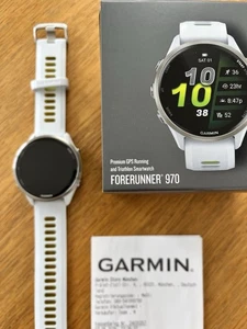 Garmin Forerunner 970 weiß - wie neu mit Rechnung - Bild 1 von 2