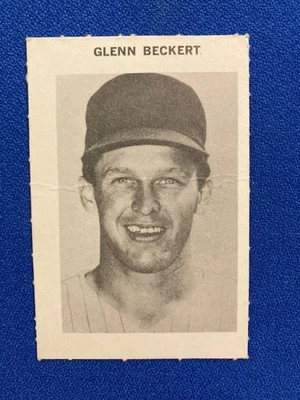 1969 Milton Bradley - GLENN BECKERT - Chicago Cubs - Imagem 1 de 2